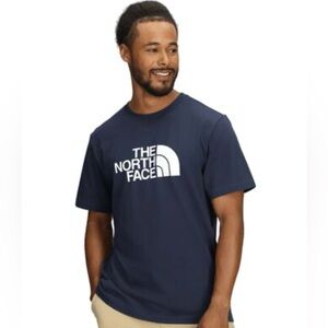 NWT The North face Navy half dome t-shirt